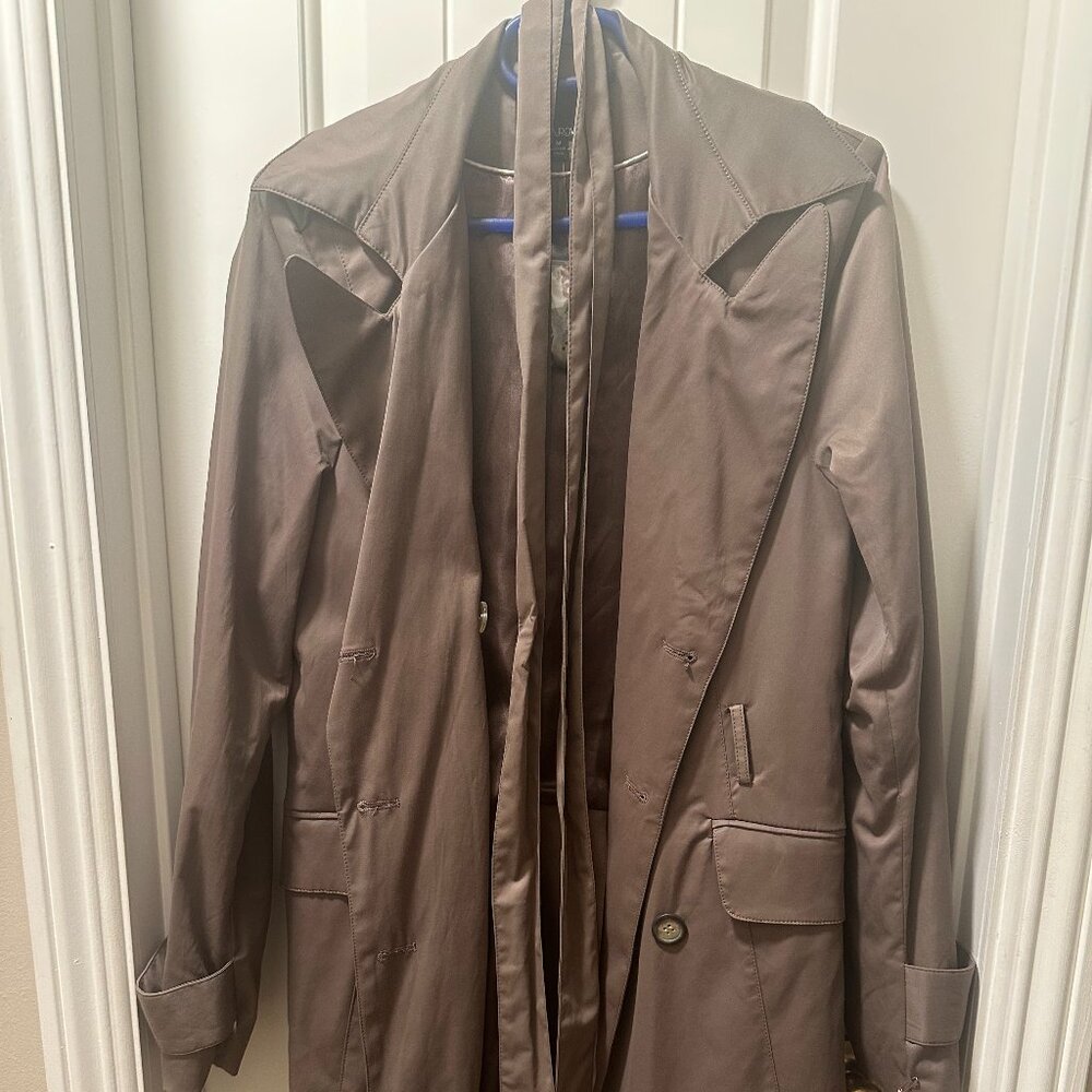 Cynthia Rowley Belted Trench Coat – Size M (New with Tags)